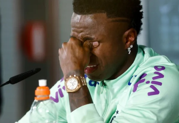 Racism reducing my desire to play football – Vini Jr breaks down in tears