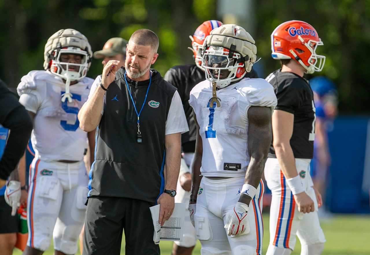 PHOTOS: A peek at Florida football's latest spring practice