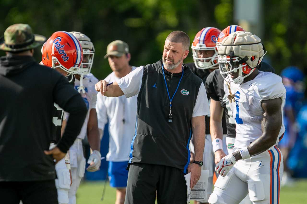 PHOTOS: A peek at Florida football's latest spring practice