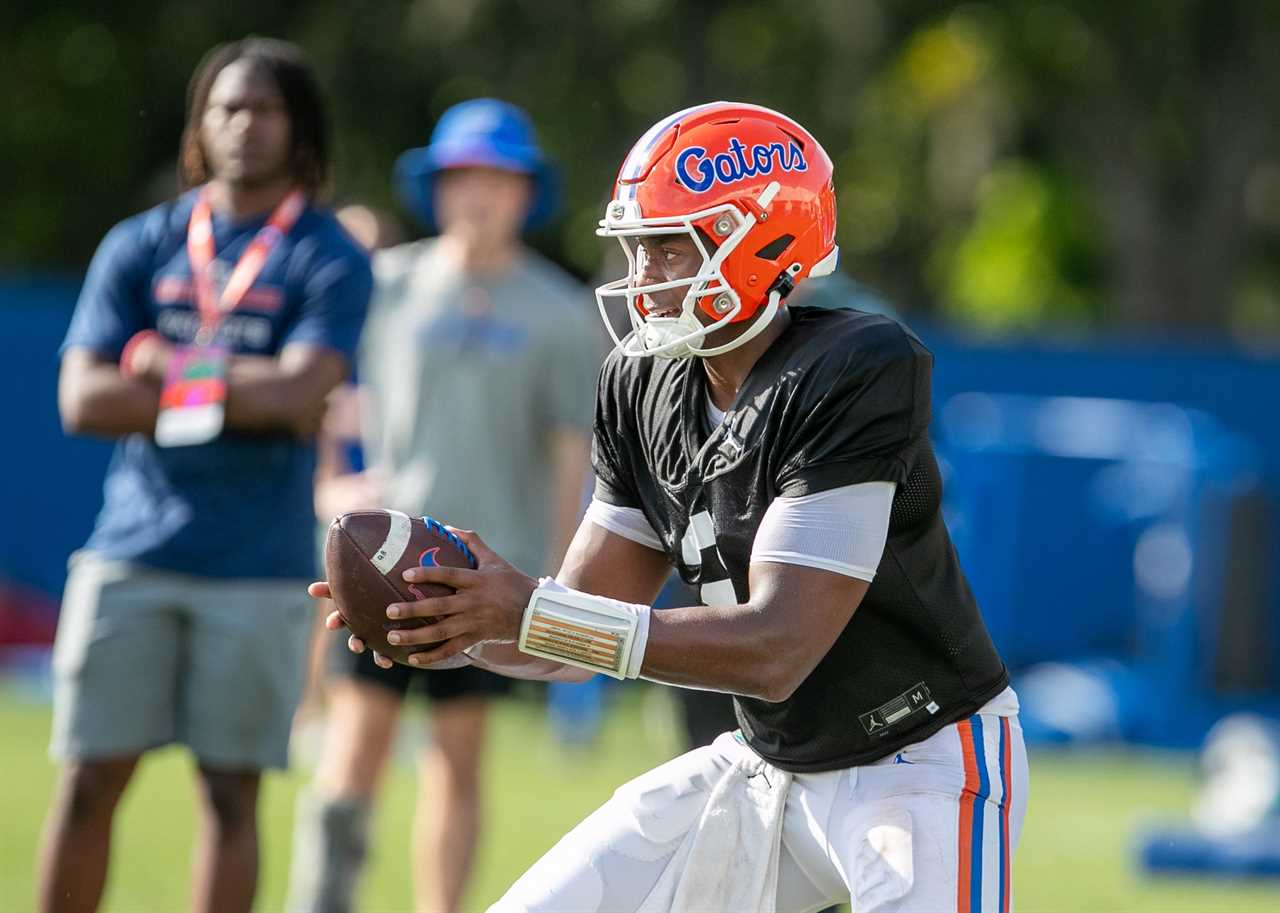 PHOTOS: A peek at Florida football's latest spring practice