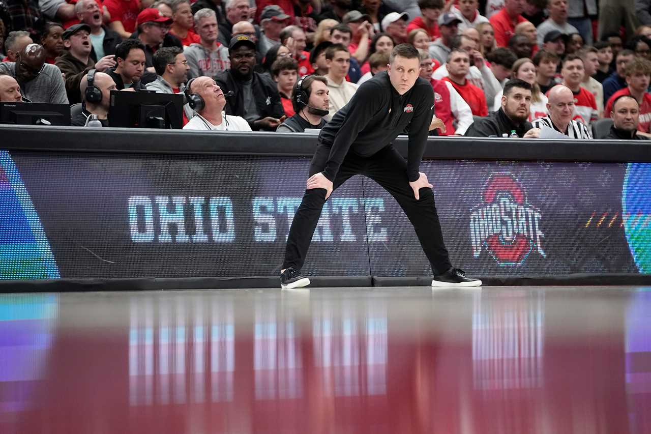 PHOTOS of Ohio State basketball's loss to Georgia in the NIT Tournament