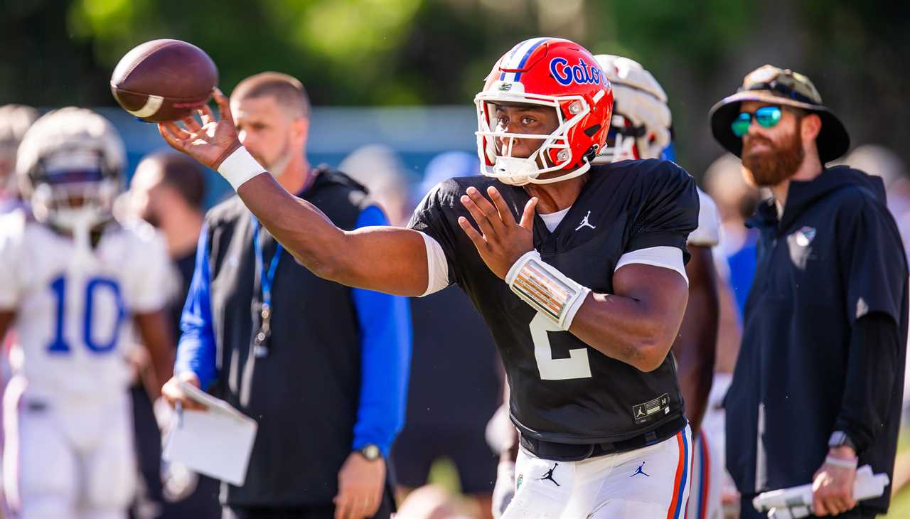 PHOTOS: Highlights from Florida football's pre-scrimmage practice