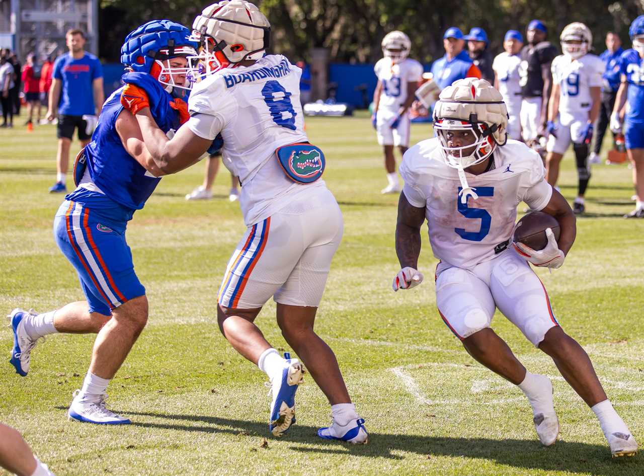 PHOTOS: Highlights from Florida football's pre-scrimmage practice