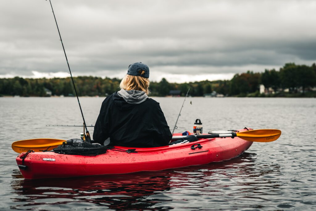 fishing kayak with motor