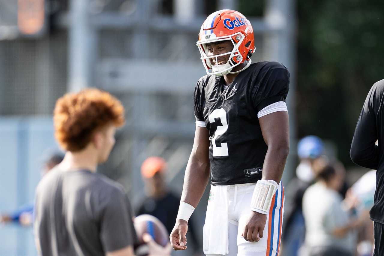 PHOTOS: Highlights from Florida football's ninth spring practice on Tuesday