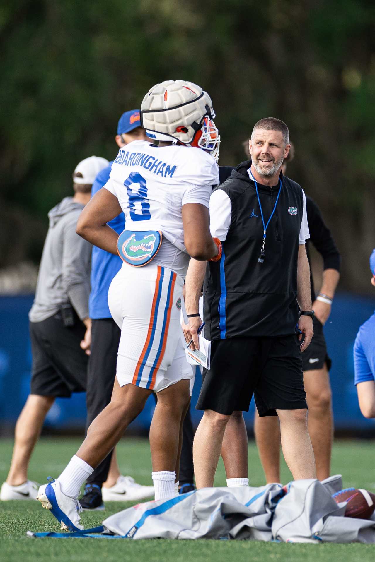 PHOTOS: Highlights from Florida football's ninth spring practice on Tuesday