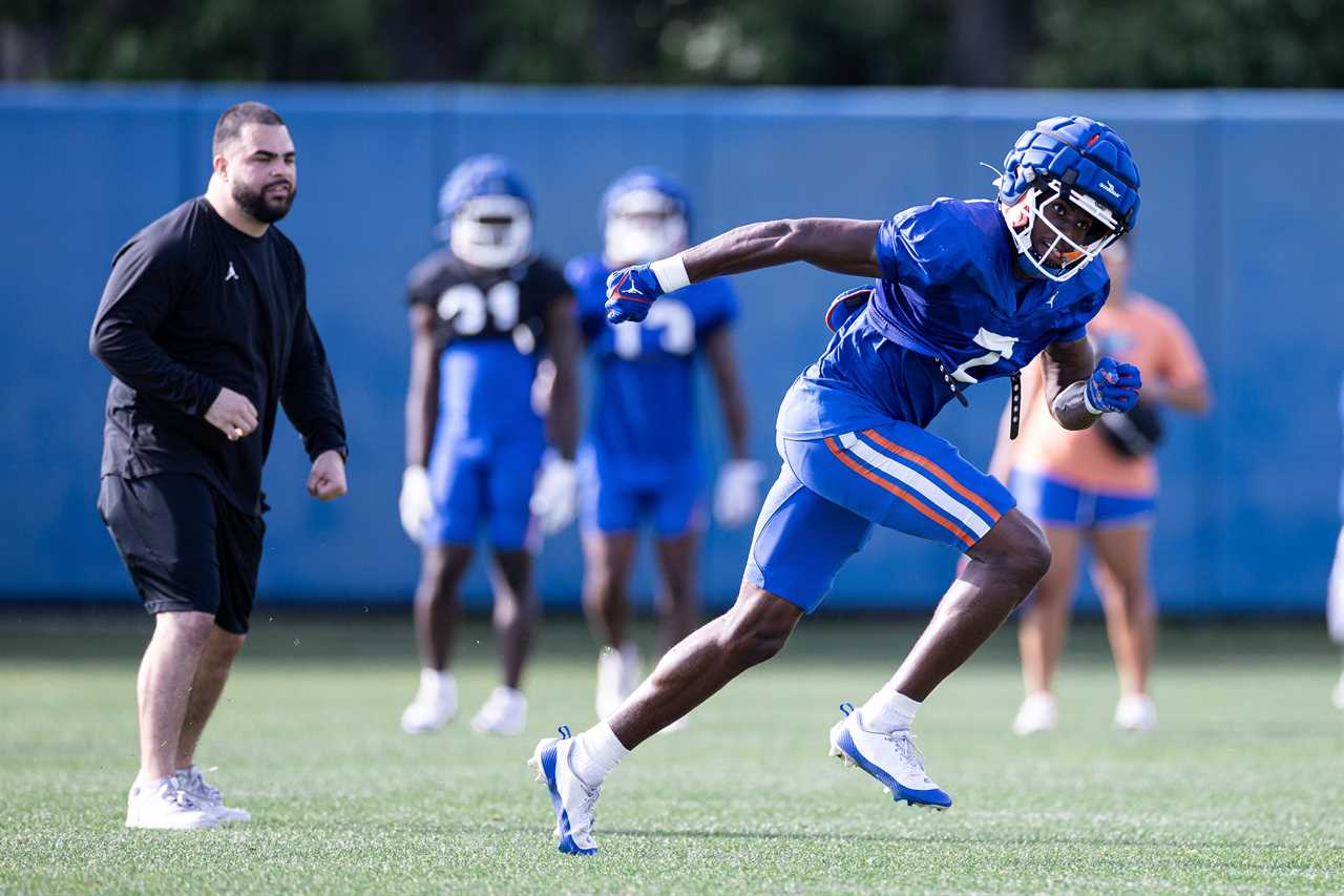 PHOTOS: Highlights from Florida football's ninth spring practice on Tuesday