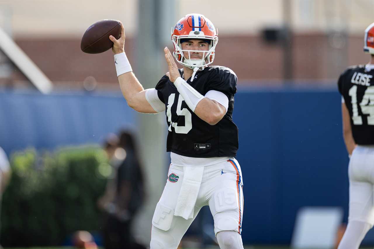 PHOTOS: Highlights from Florida football's ninth spring practice on Tuesday