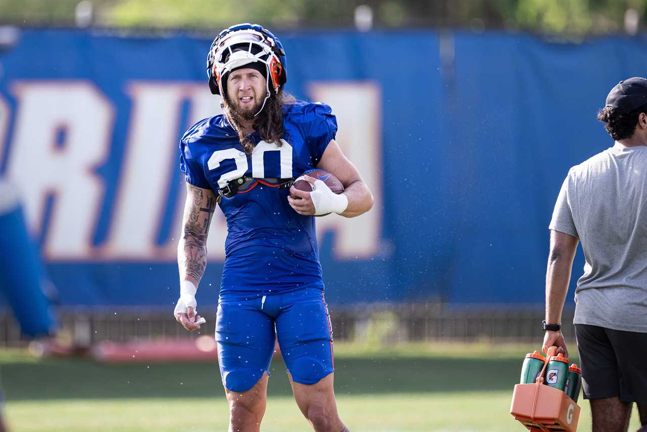 PHOTOS: Highlights from Florida football's ninth spring practice on Tuesday