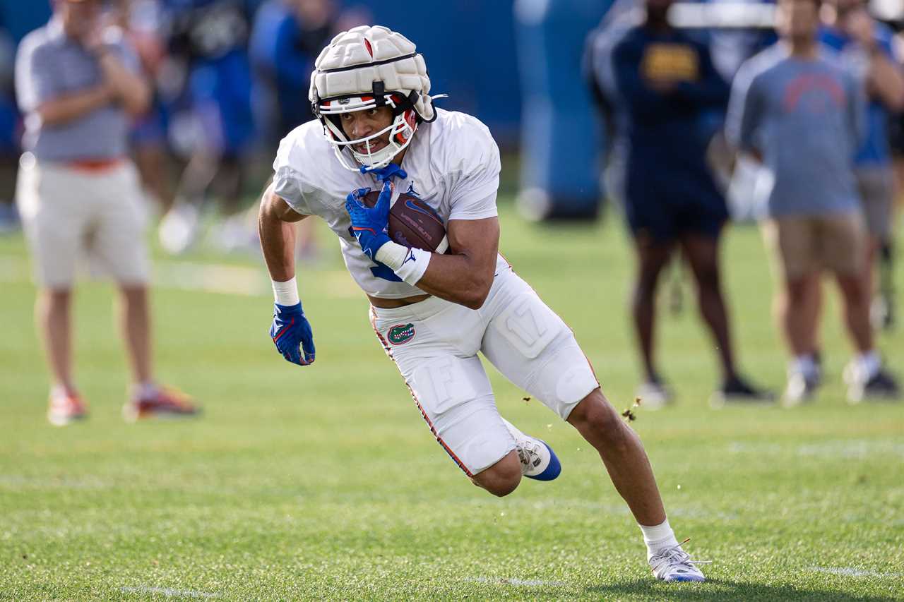 PHOTOS: Highlights from Florida football's ninth spring practice on Tuesday