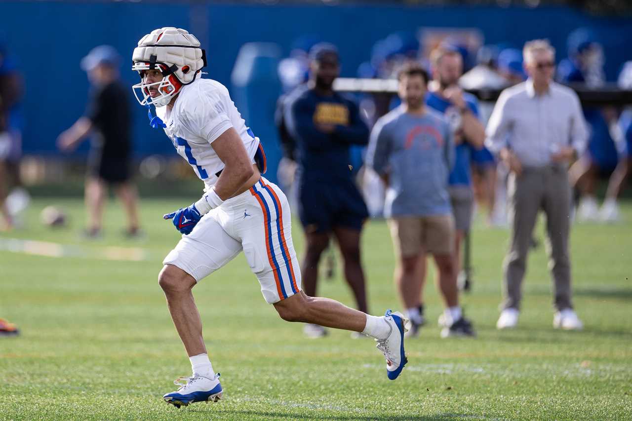 PHOTOS: Highlights from Florida football's ninth spring practice on Tuesday