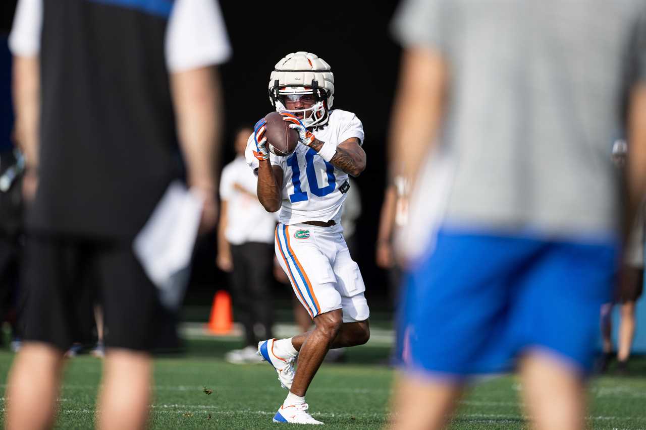 PHOTOS: Highlights from Florida football's ninth spring practice on Tuesday