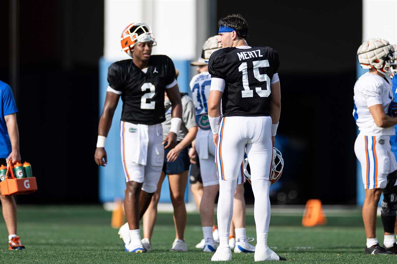 PHOTOS: Highlights from Florida football's ninth spring practice on Tuesday