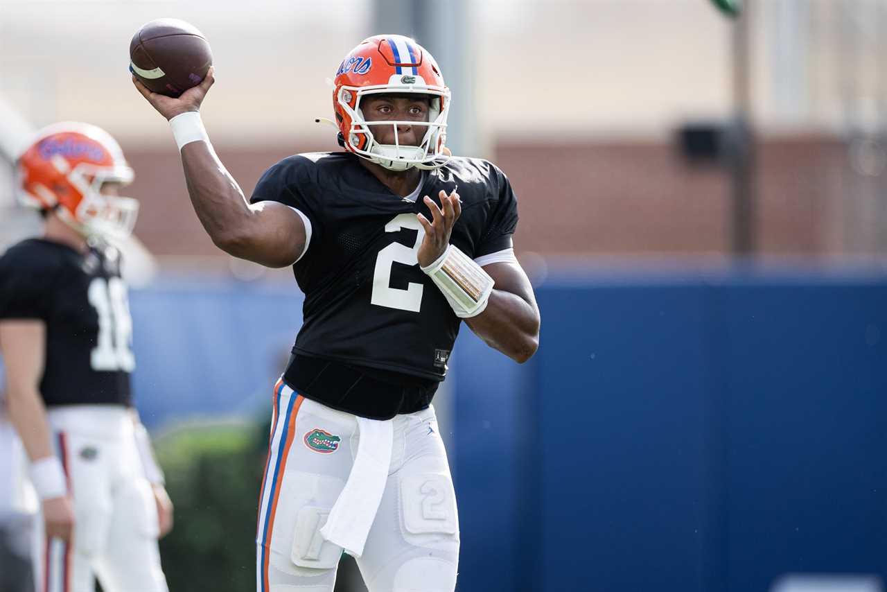 PHOTOS: Highlights from Florida football's ninth spring practice on Tuesday