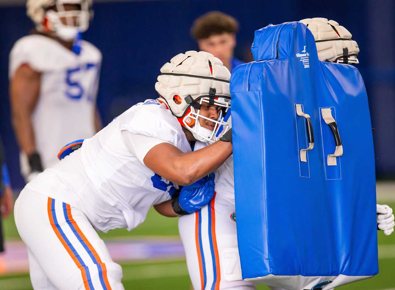 Top photos from one of Florida football's final spring practices