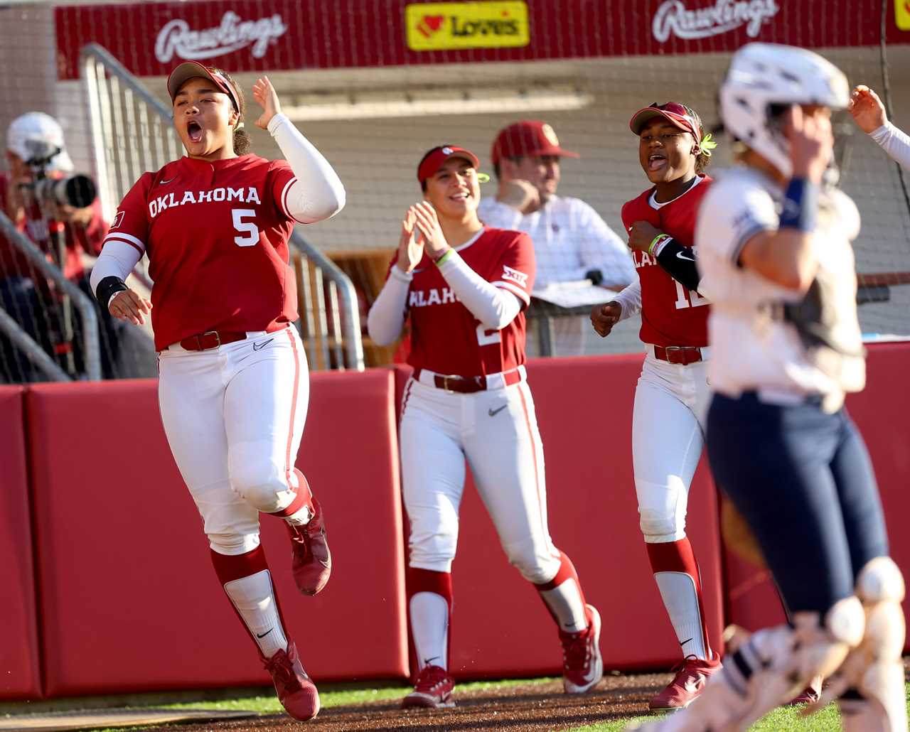 Oklahoma Sooners find power in run-rule win over BYU Cougars