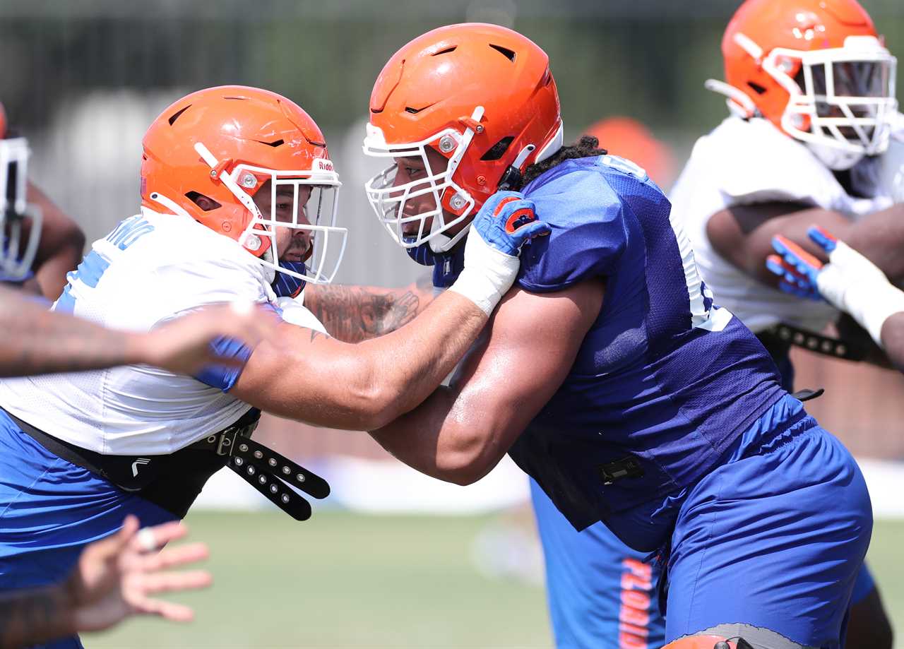 Top photos from Kingsley Eguakun's career with Florida football