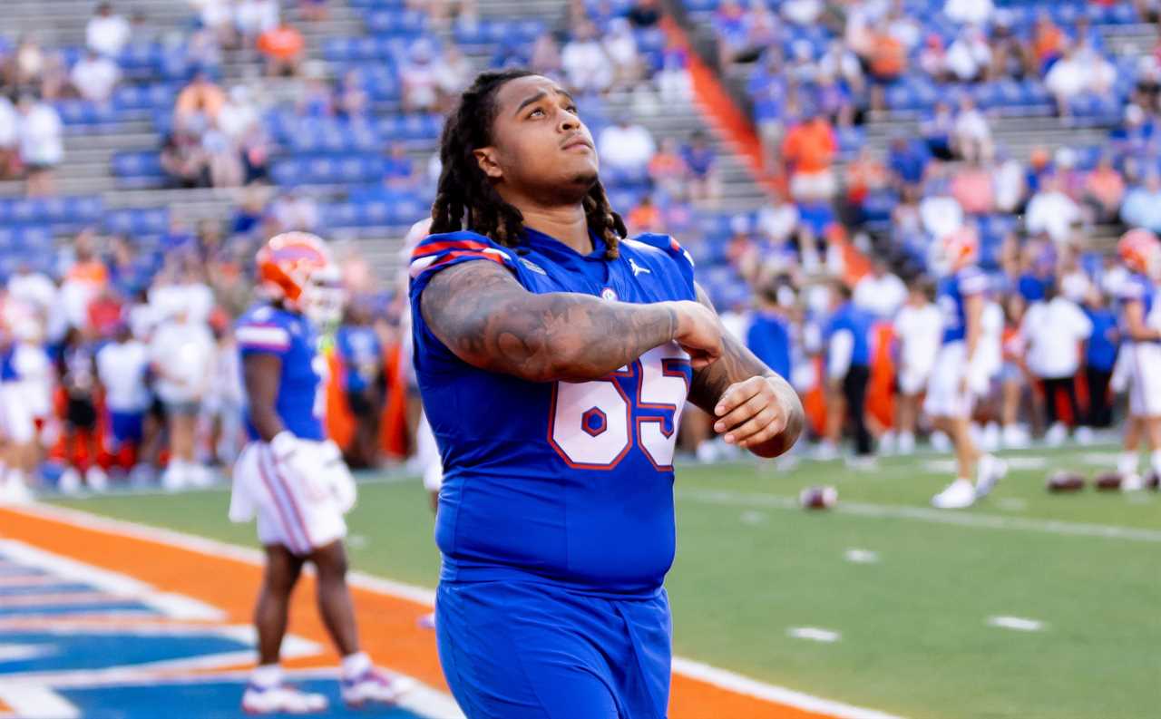 Top photos from Kingsley Eguakun's career with Florida football