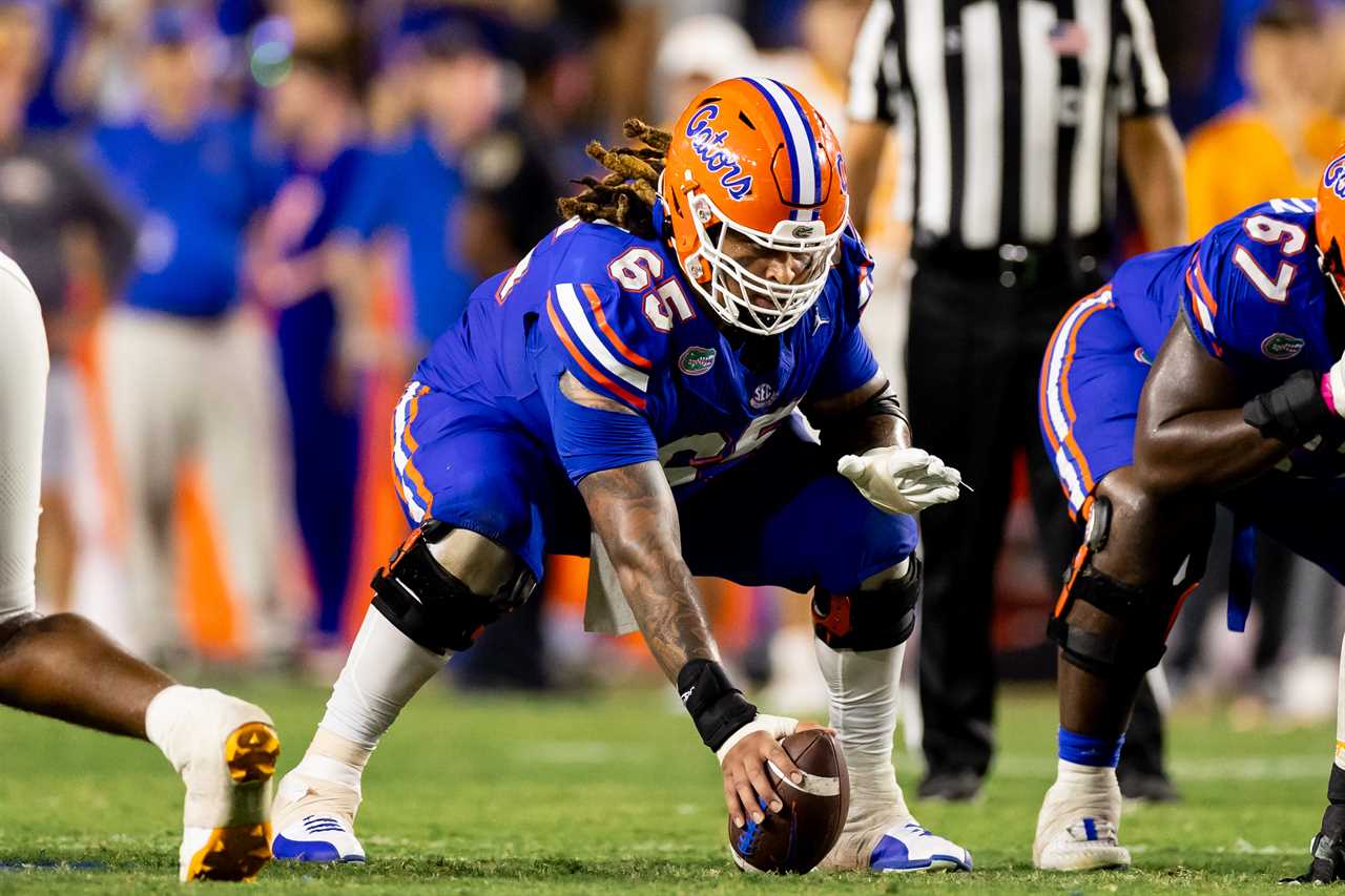 Top photos from Kingsley Eguakun's career with Florida football