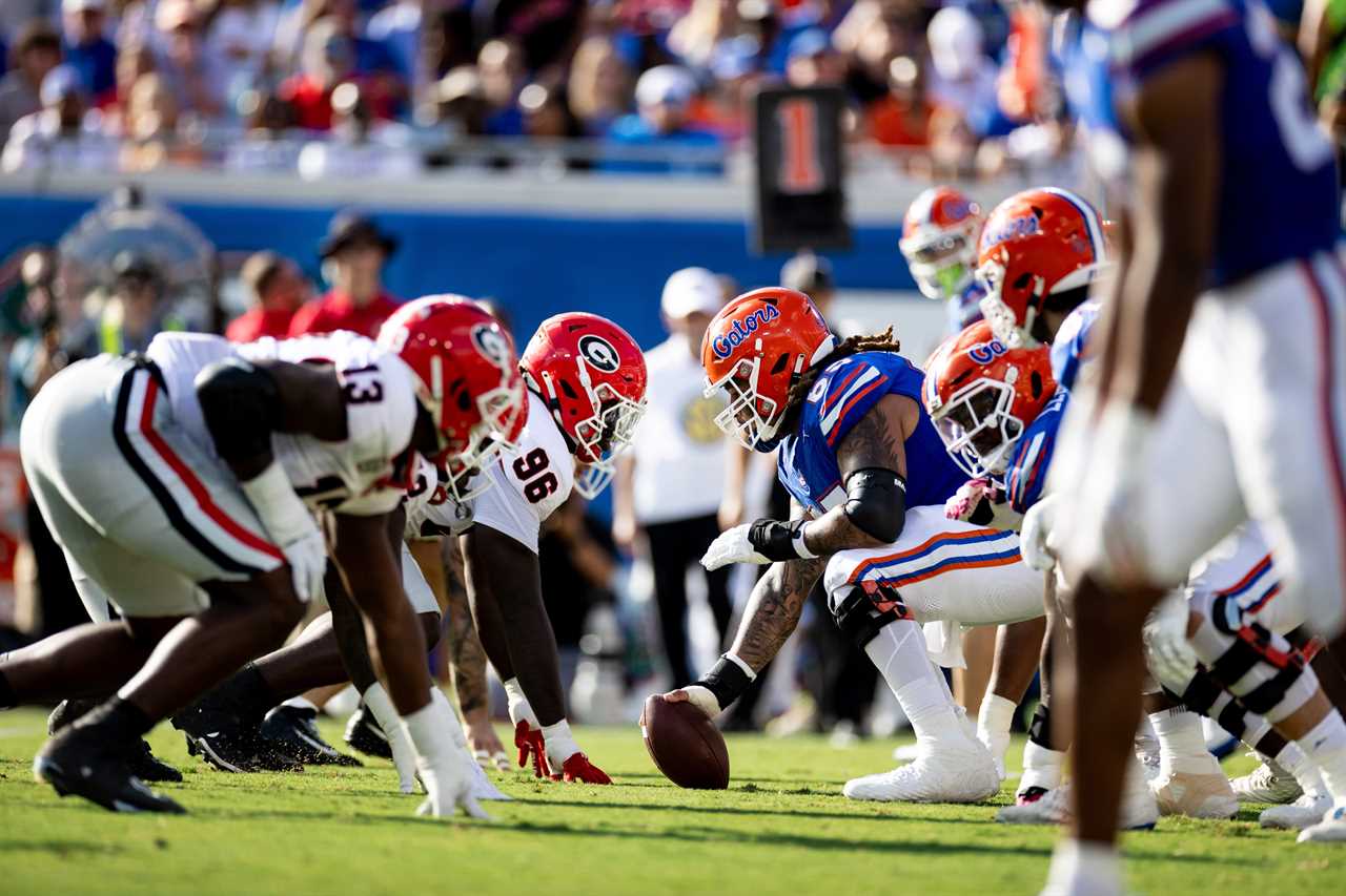 Top photos from Kingsley Eguakun's career with Florida football