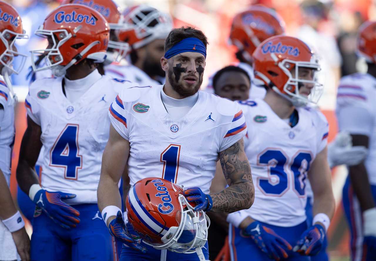 Top photos from Ricky Pearsall's final season with Florida football