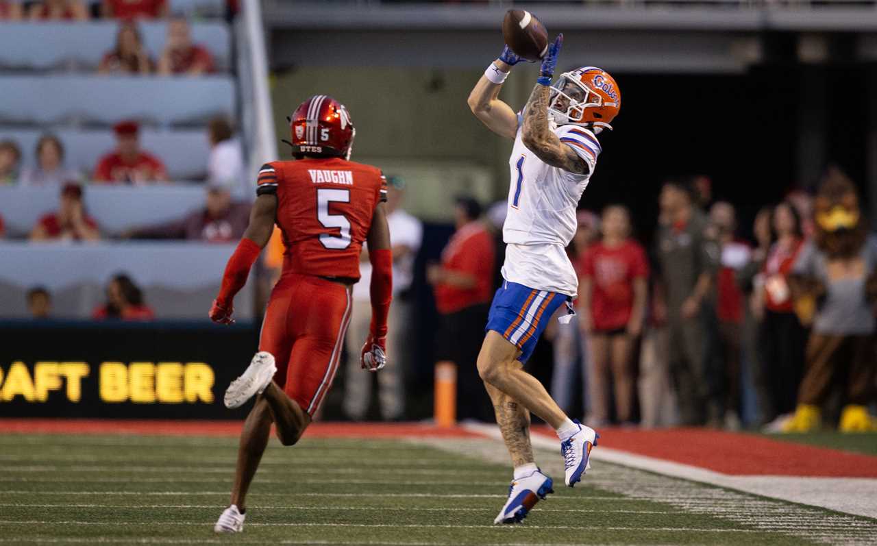 Top photos from Ricky Pearsall's final season with Florida football