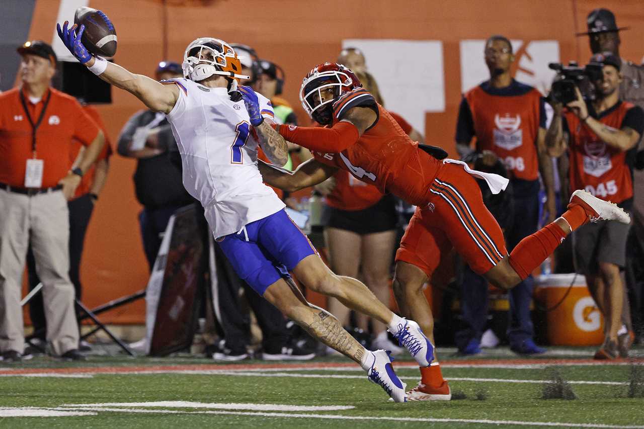 Top photos from Ricky Pearsall's final season with Florida football