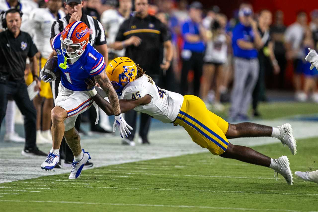 Top photos from Ricky Pearsall's final season with Florida football