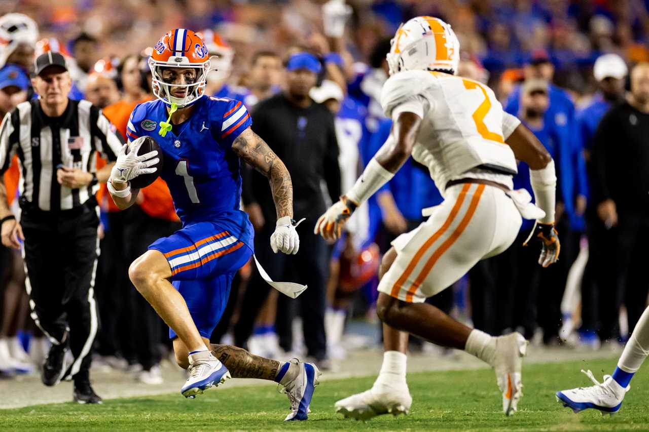 Top photos from Ricky Pearsall's final season with Florida football