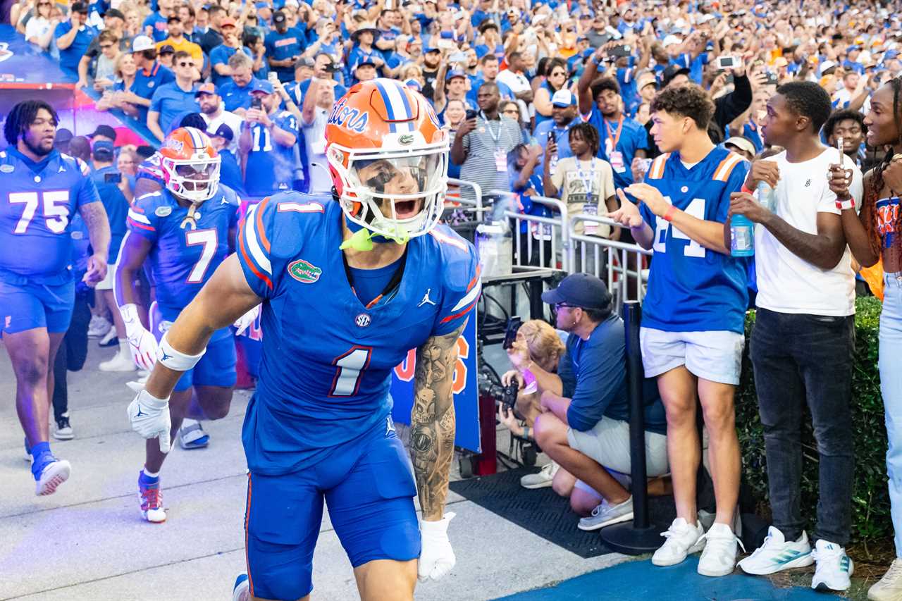 Top photos from Ricky Pearsall's final season with Florida football