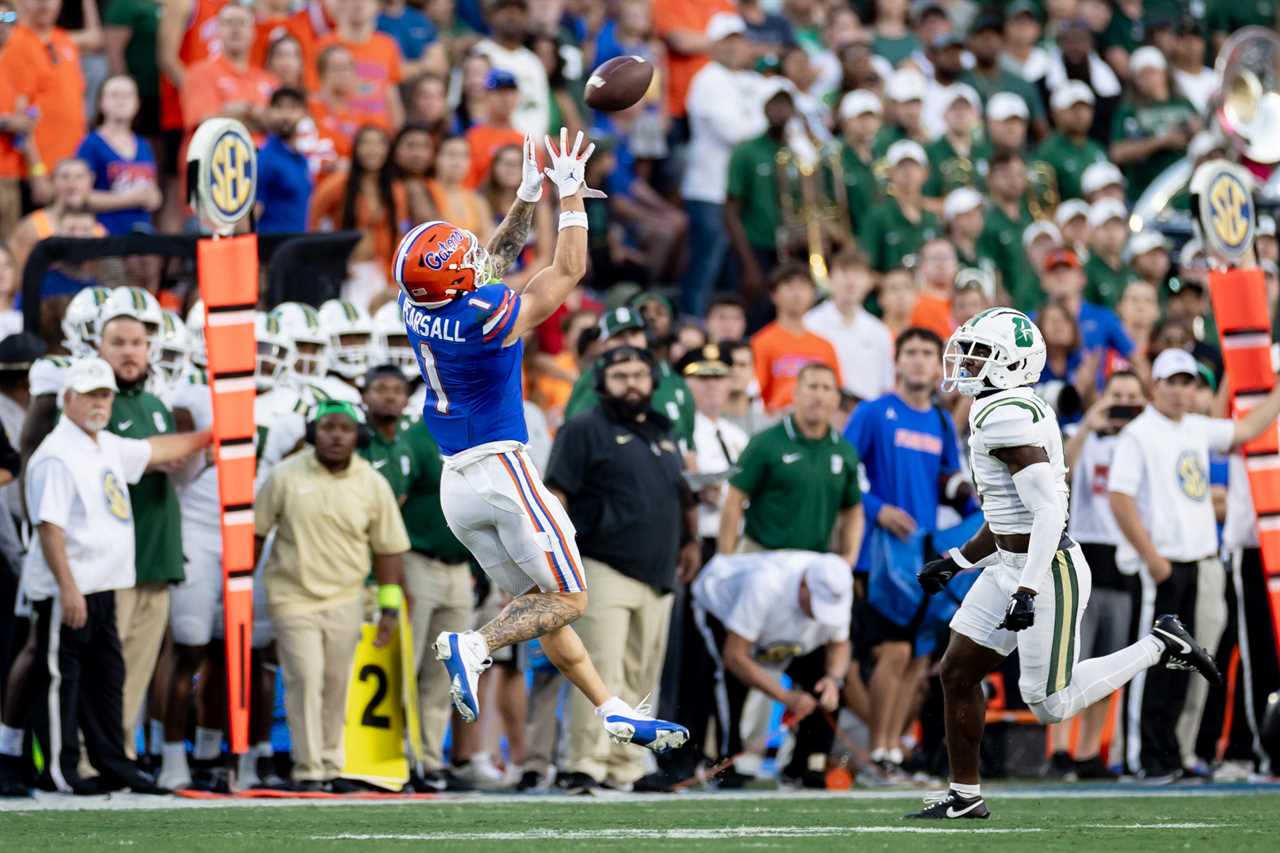 Top photos from Ricky Pearsall's final season with Florida football