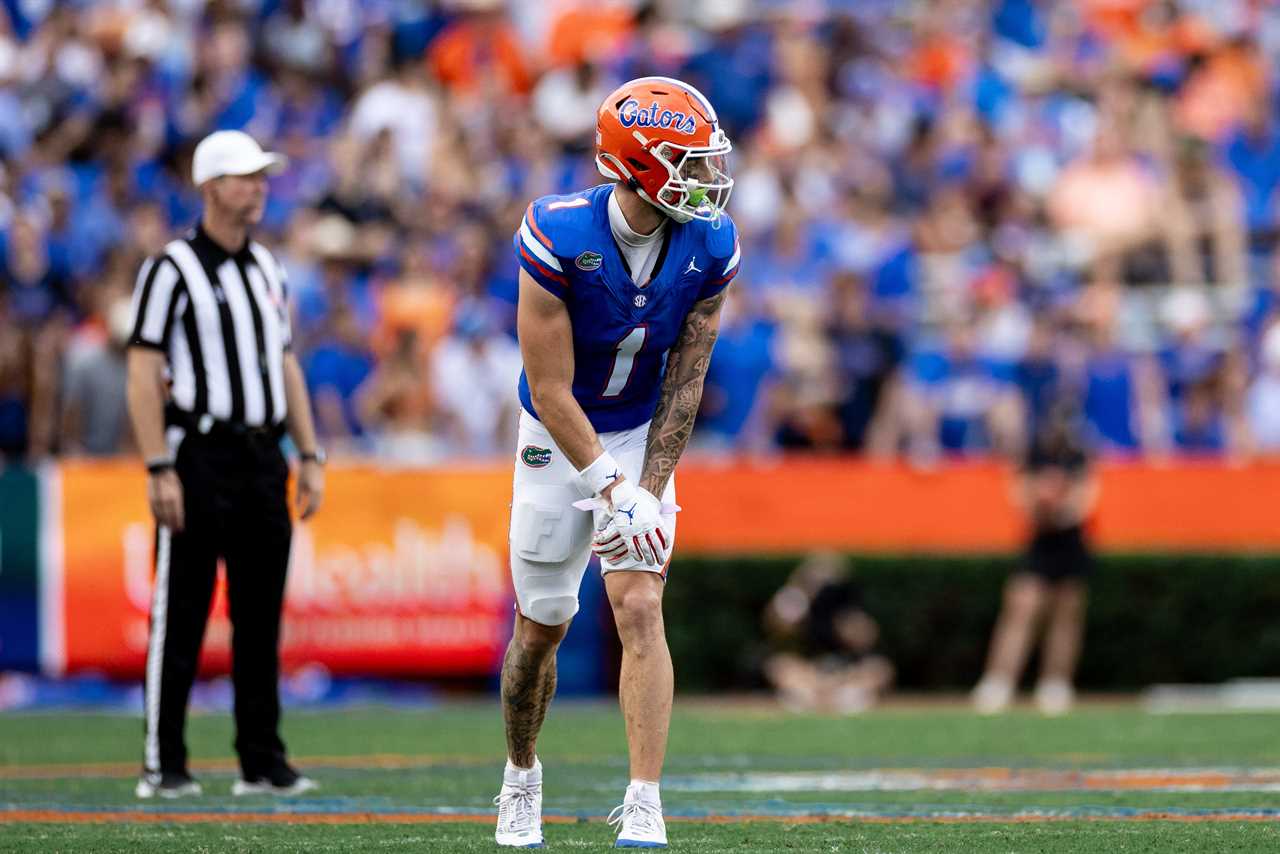 Top photos from Ricky Pearsall's final season with Florida football