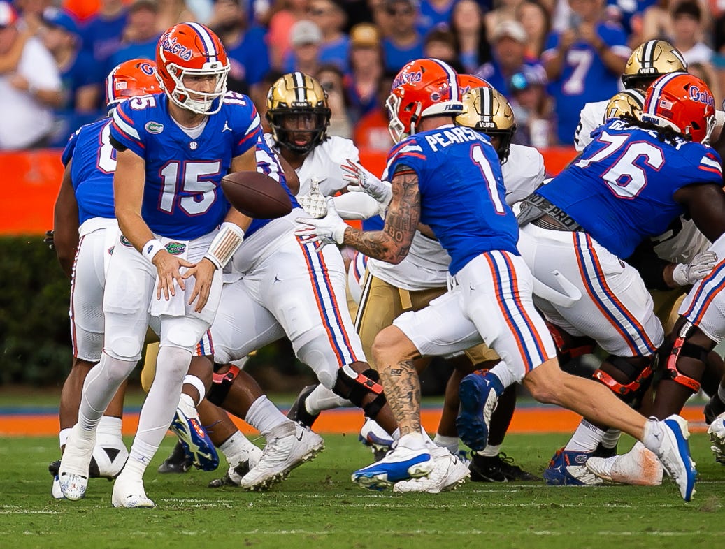 Top photos from Ricky Pearsall's final season with Florida football