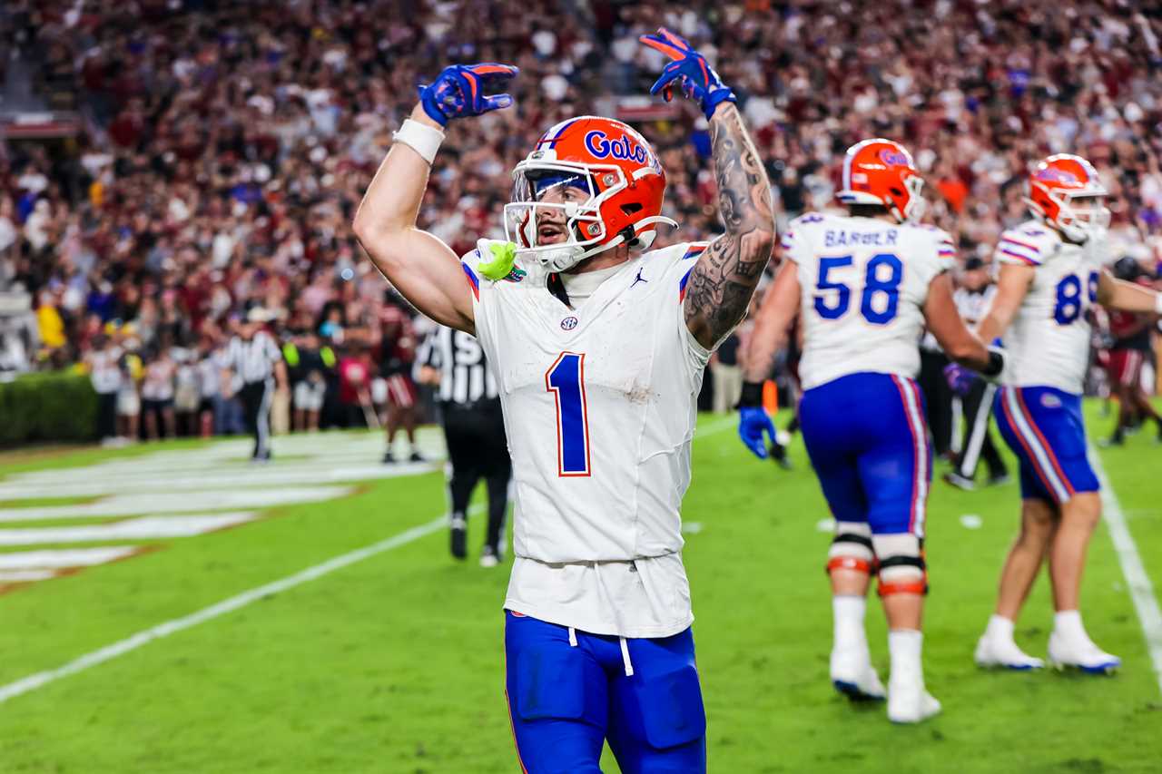 Top photos from Ricky Pearsall's final season with Florida football