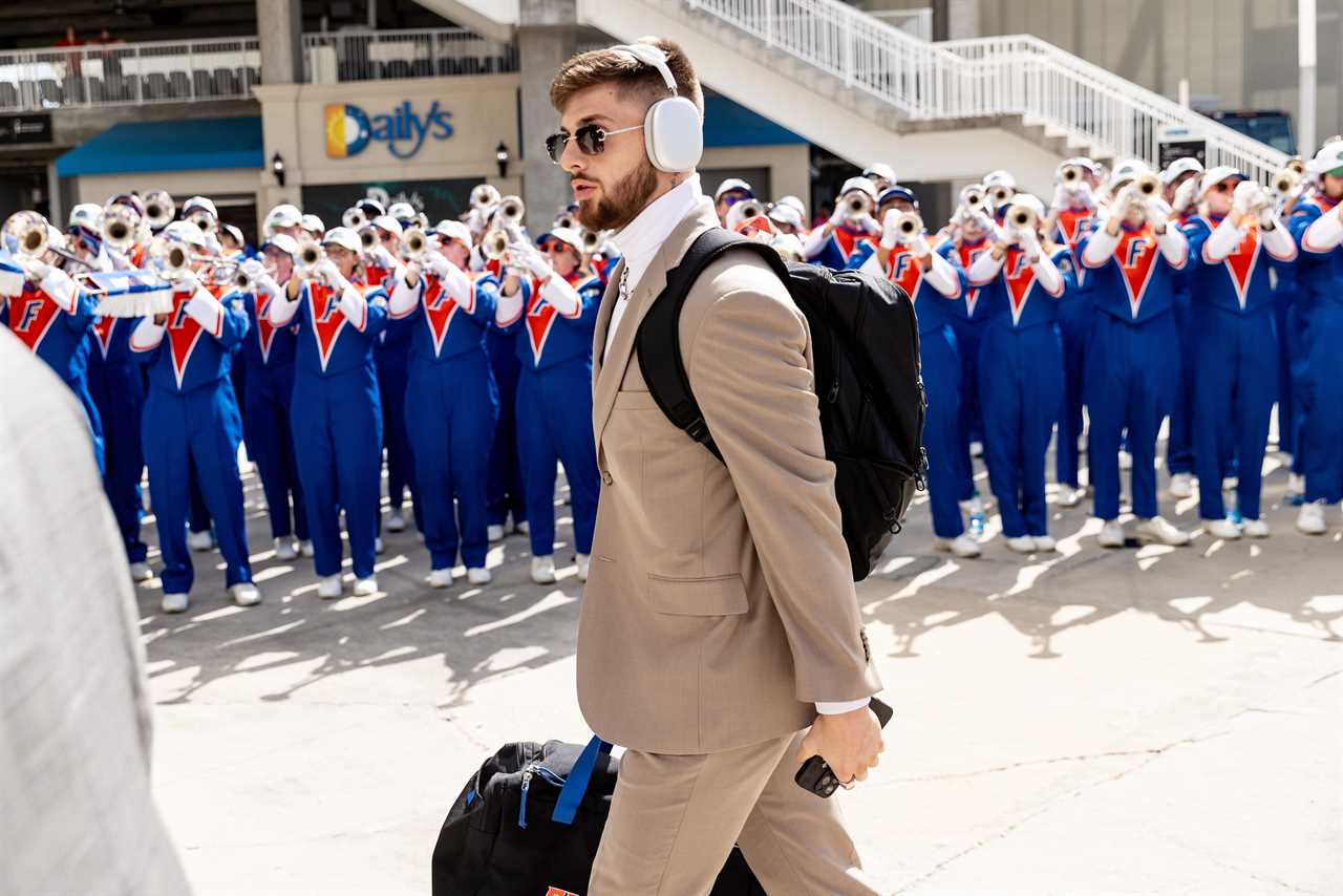 Top photos from Ricky Pearsall's final season with Florida football