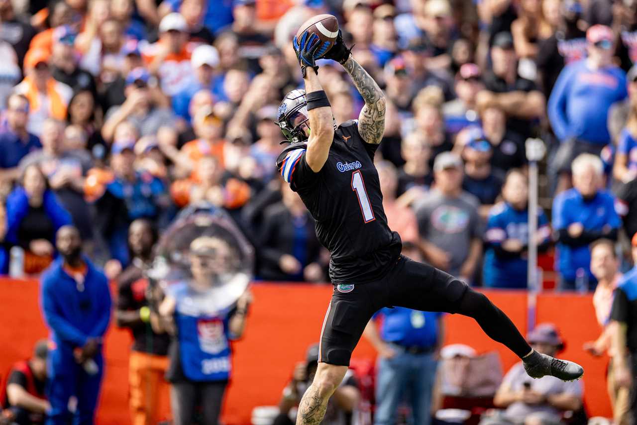 Top photos from Ricky Pearsall's final season with Florida football