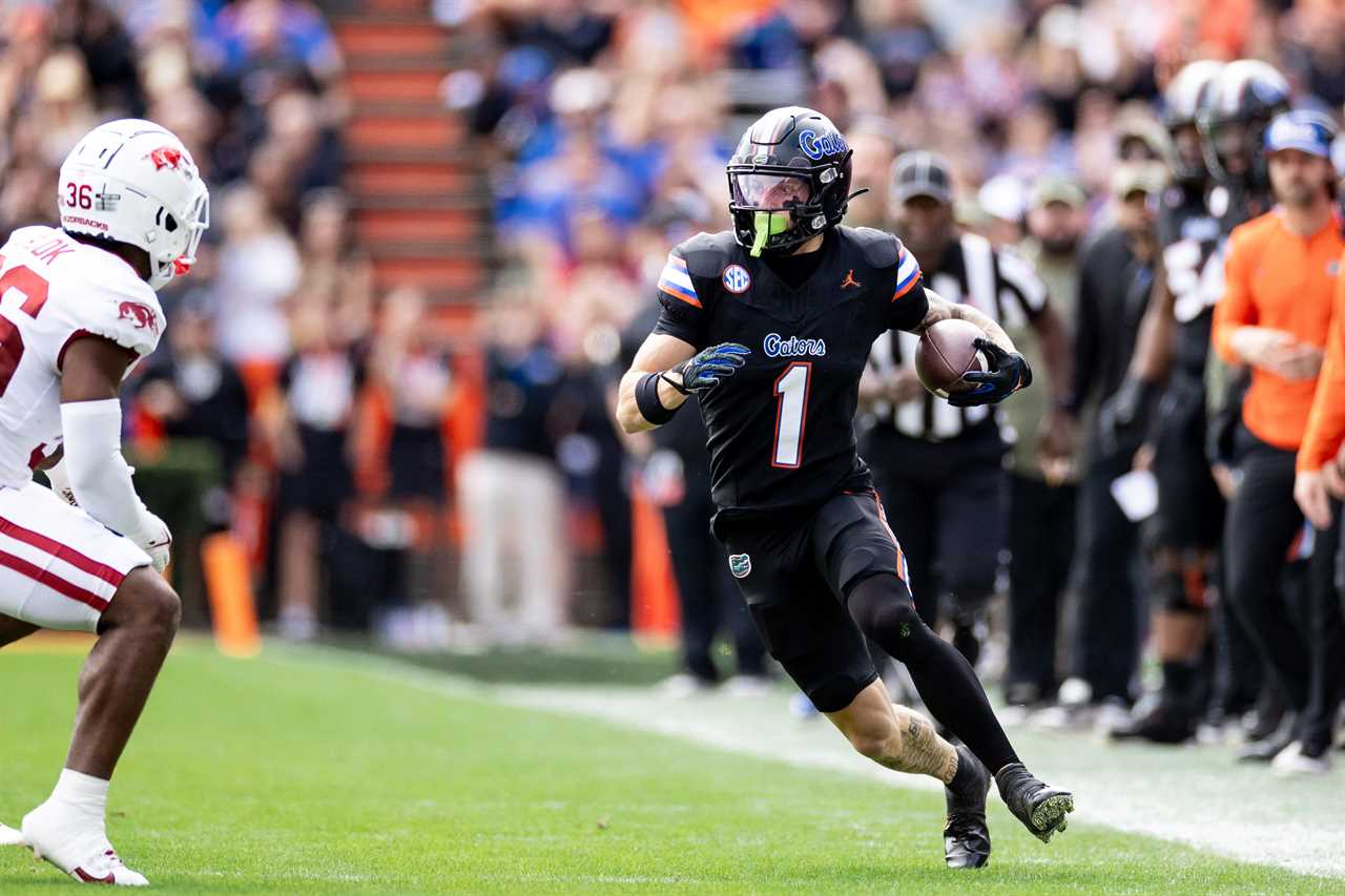 Top photos from Ricky Pearsall's final season with Florida football