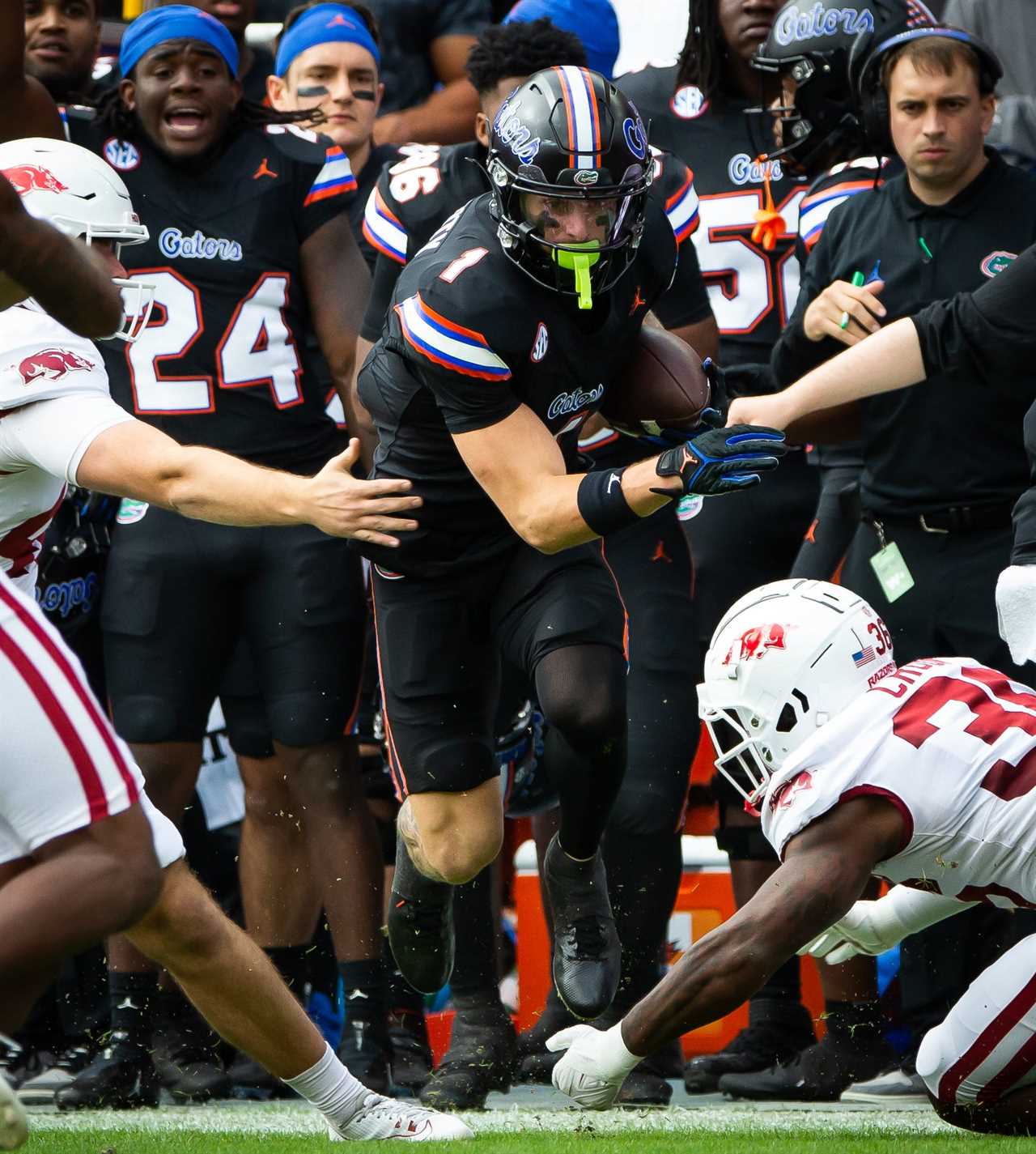 Top photos from Ricky Pearsall's final season with Florida football