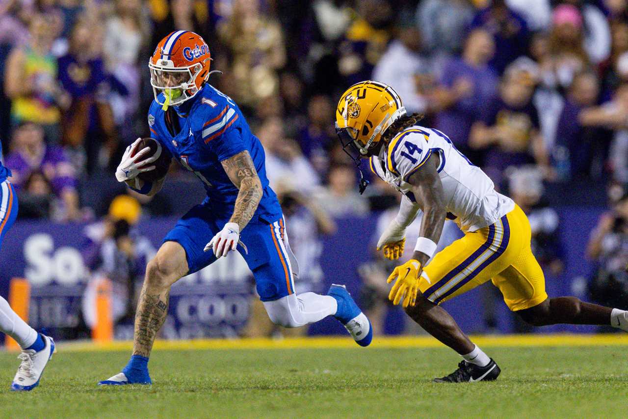 Top photos from Ricky Pearsall's final season with Florida football