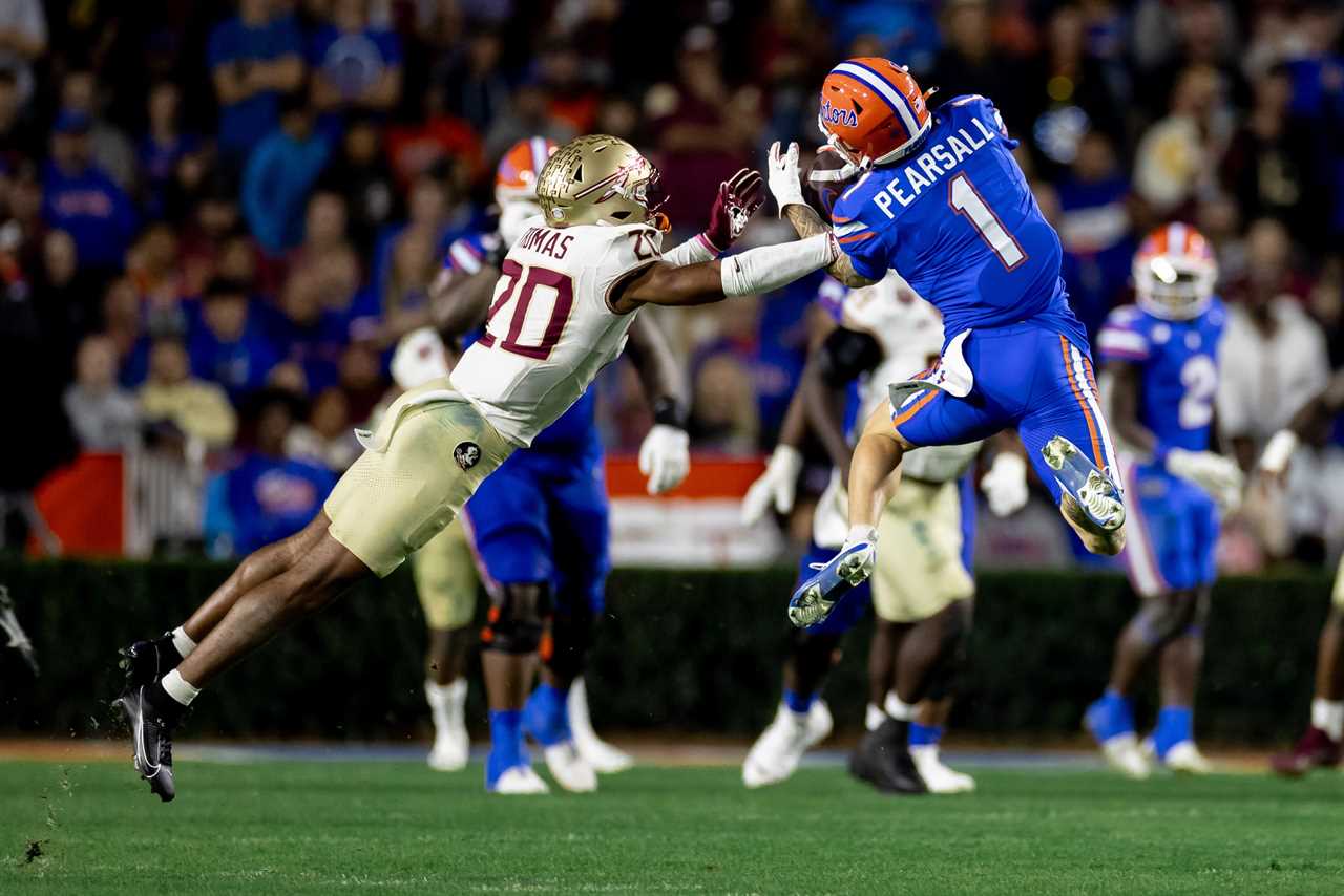 Top photos from Ricky Pearsall's final season with Florida football