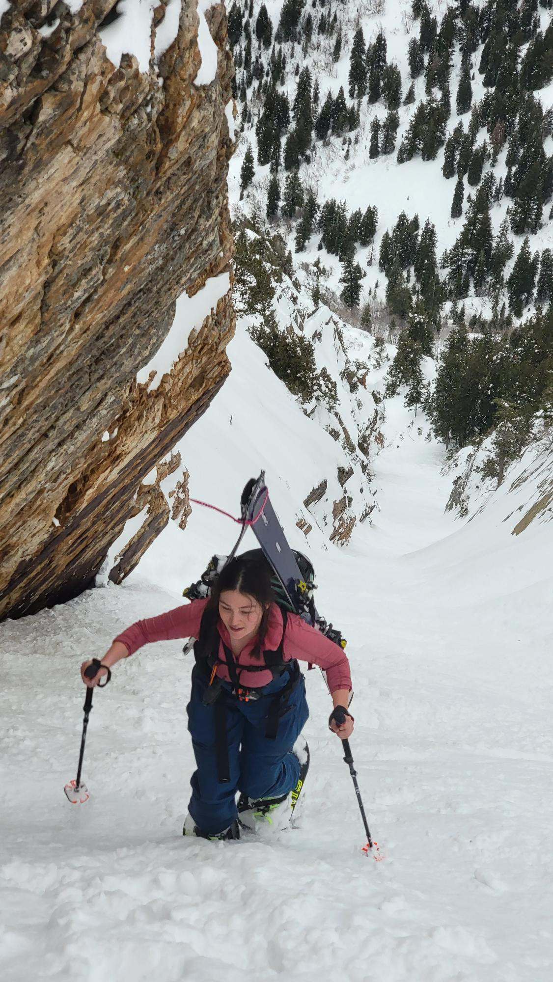 Whether I was earning my turns or cruising at the resort, these bibs kept me dry and comfortable.