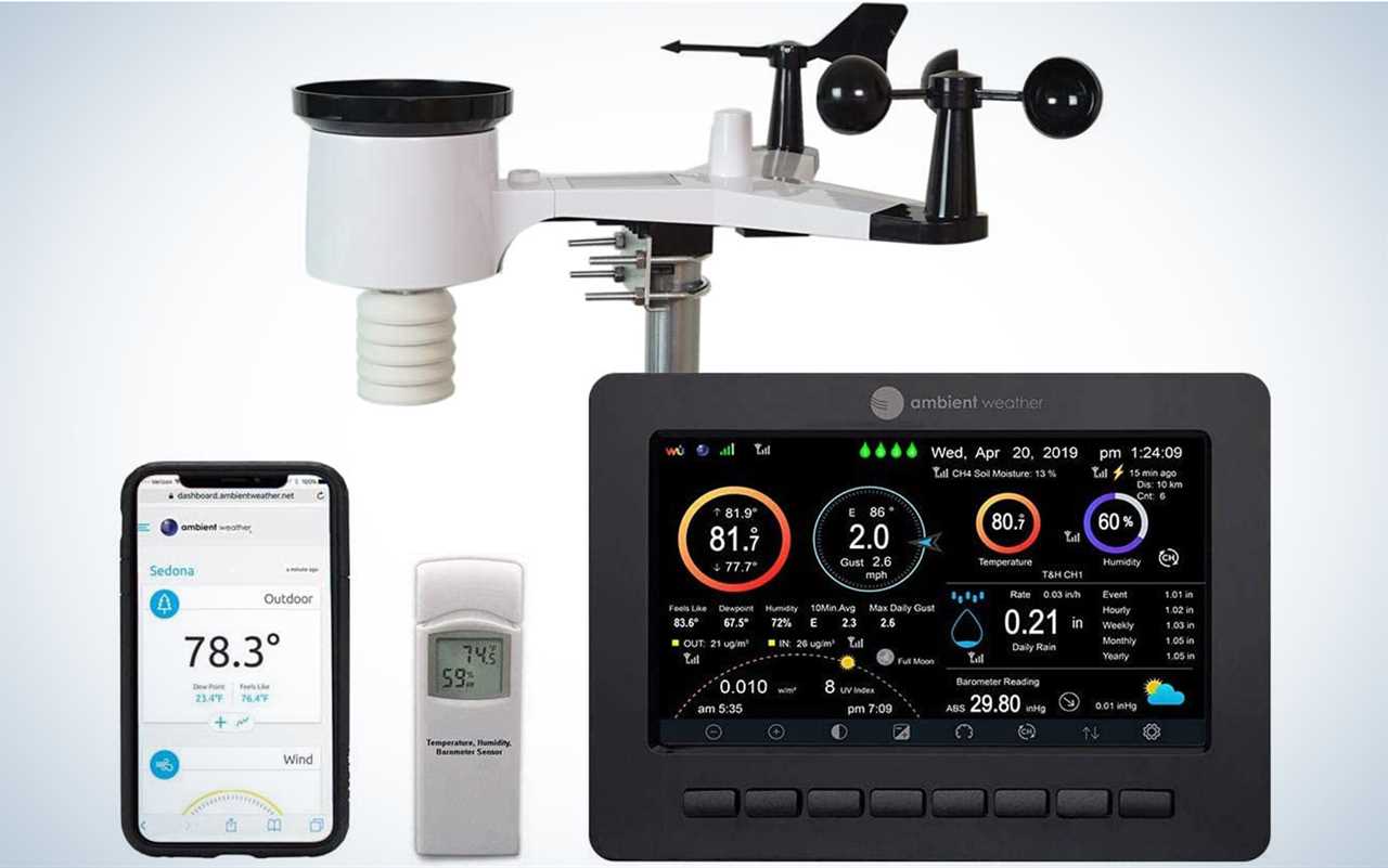 Ambient Weather WS-2000 WiFi Osprey Solar Powered Wireless Weather Station