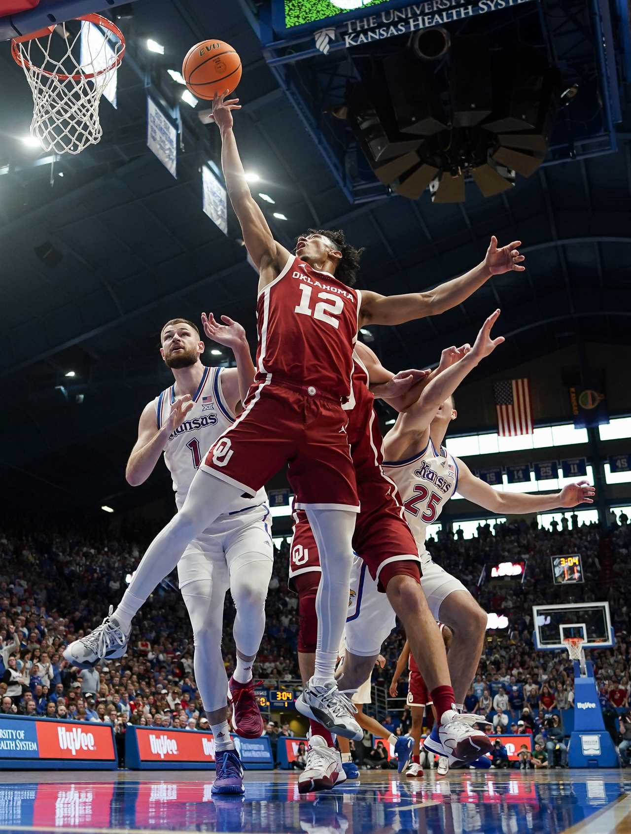 Photos from the Phog: Sooners 2nd half extends drought inside Allen Fieldhouse