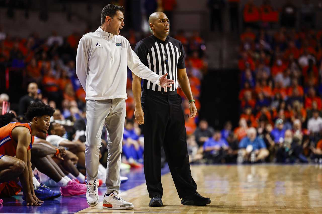 PHOTOS: Highlights from Florida basketball's loss vs Kentucky Wildcats