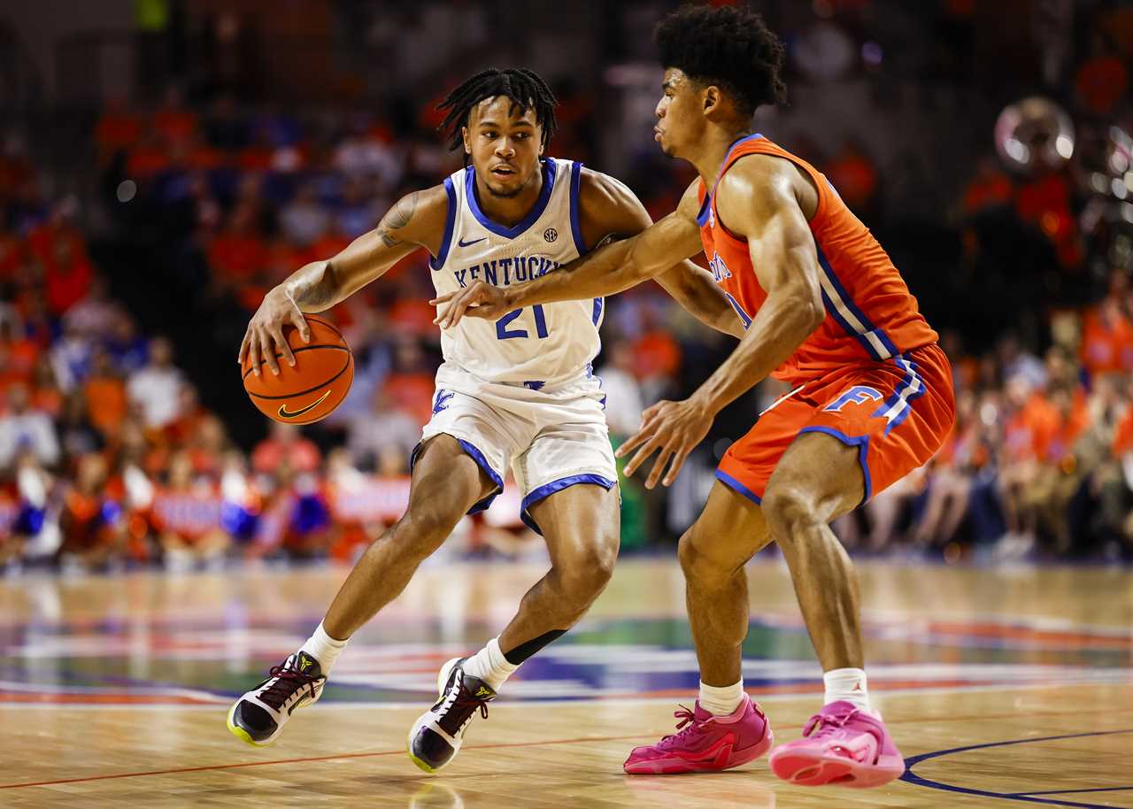 PHOTOS: Highlights from Florida basketball's loss vs Kentucky Wildcats