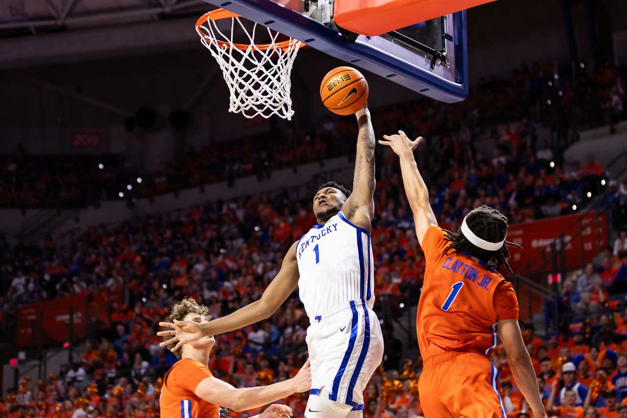 PHOTOS: Highlights from Florida basketball's loss vs Kentucky Wildcats