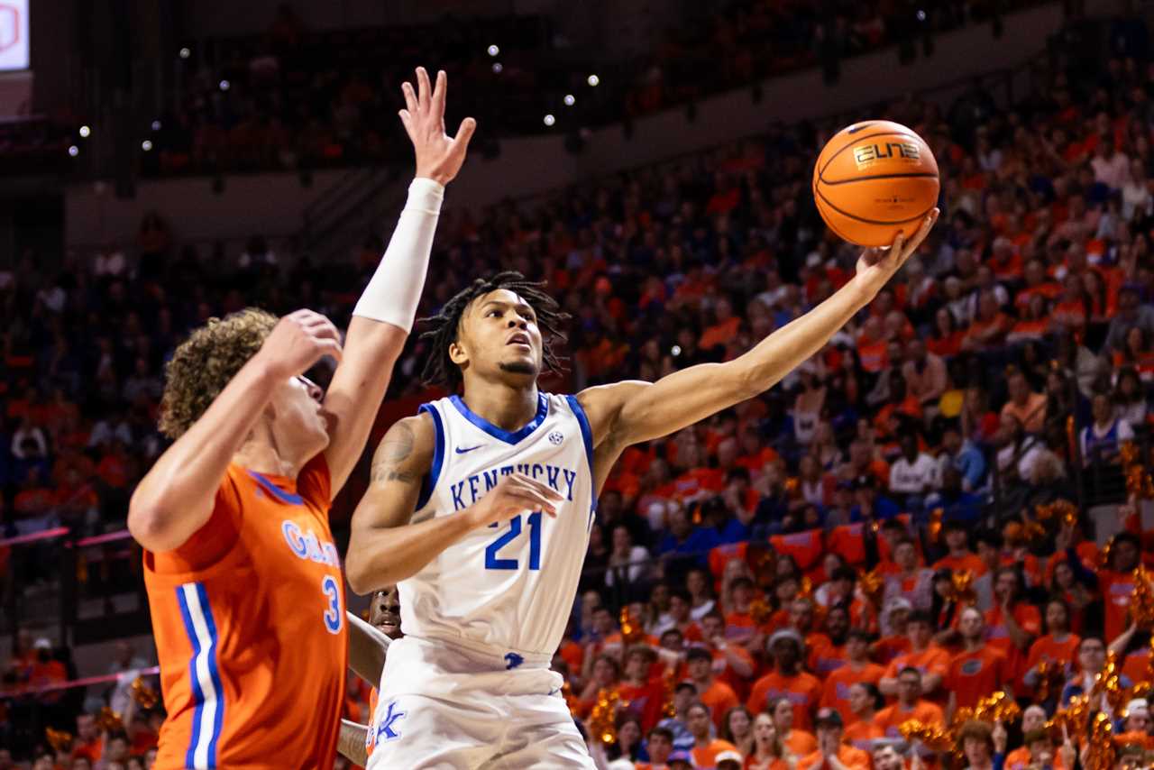 PHOTOS: Highlights from Florida basketball's loss vs Kentucky Wildcats