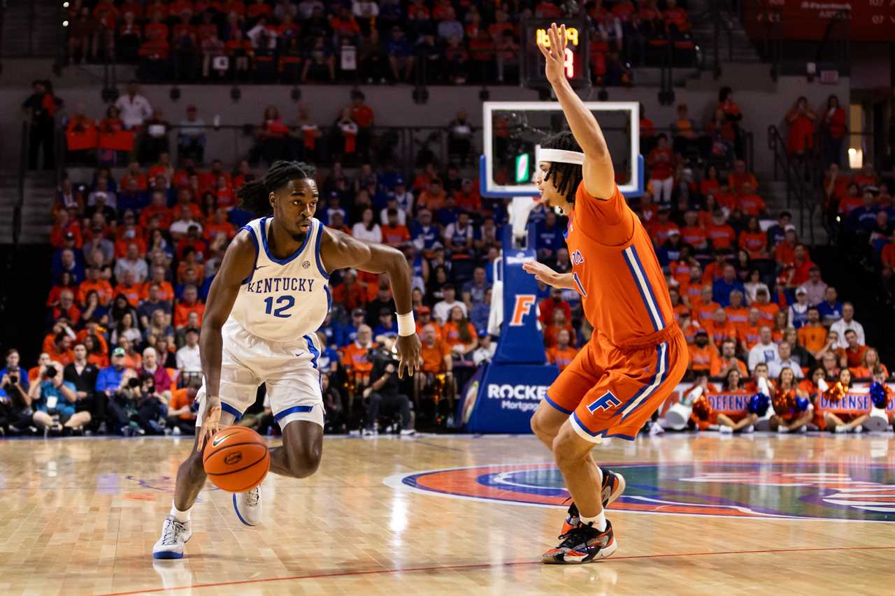 PHOTOS: Highlights from Florida basketball's loss vs Kentucky Wildcats