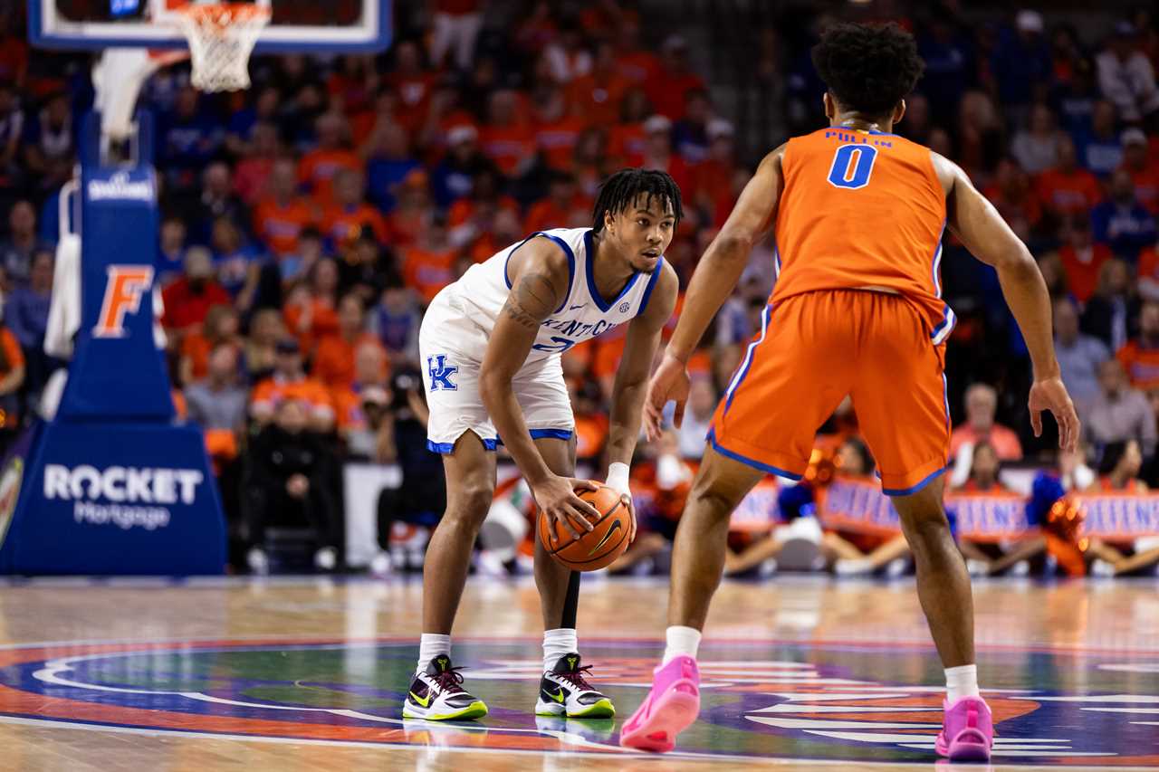 PHOTOS: Highlights from Florida basketball's loss vs Kentucky Wildcats