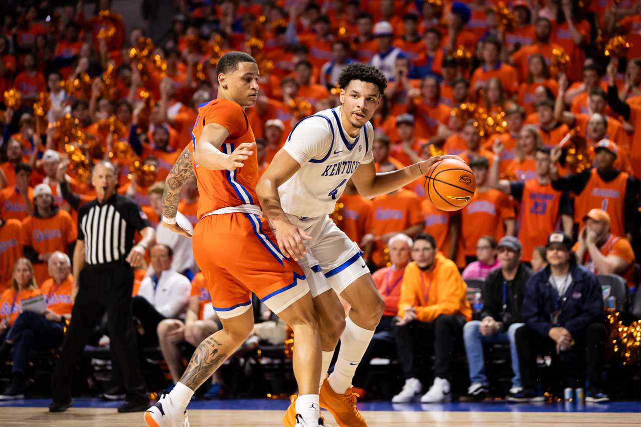 PHOTOS: Highlights from Florida basketball's loss vs Kentucky Wildcats